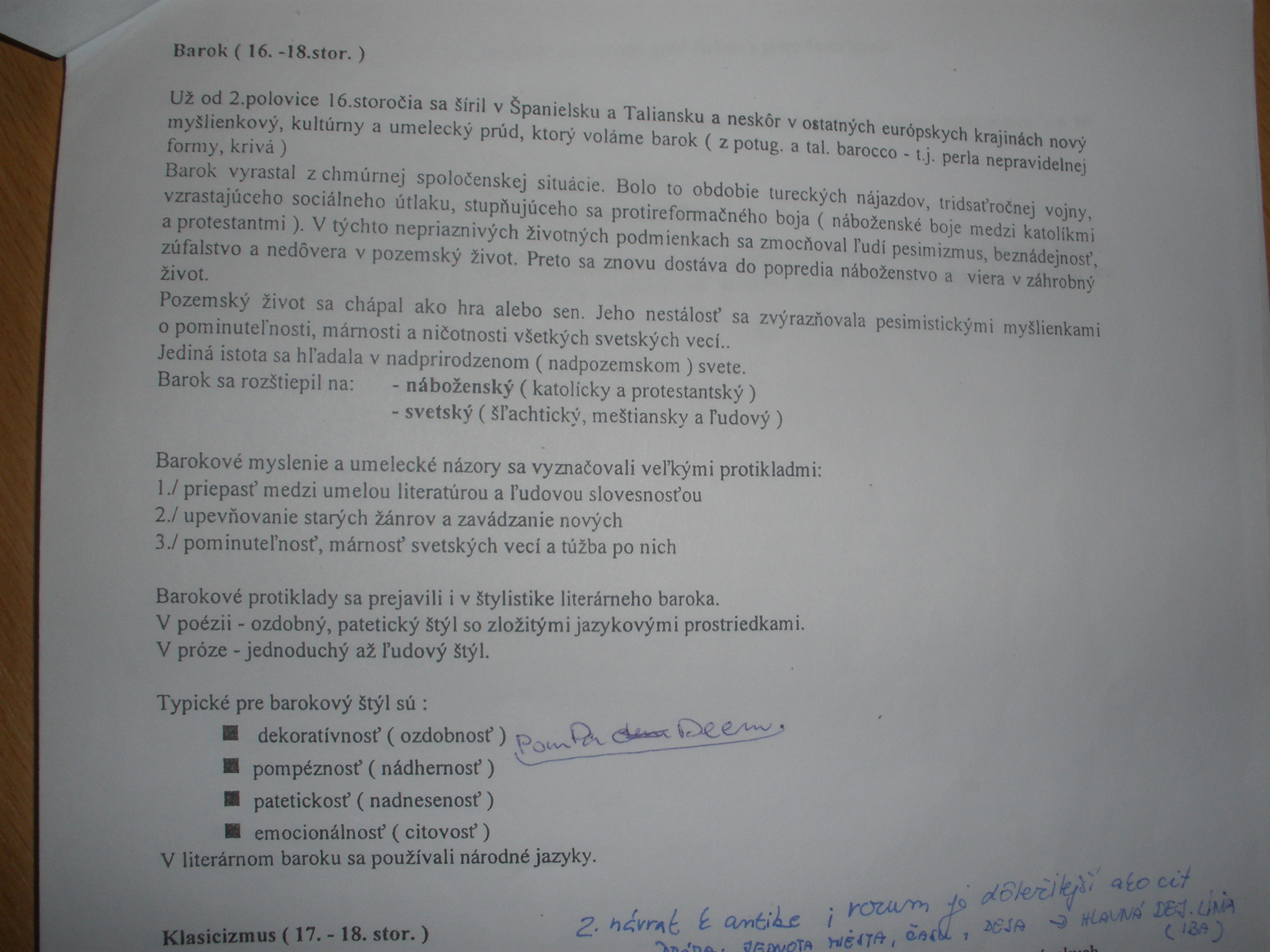 slov baroková lit.